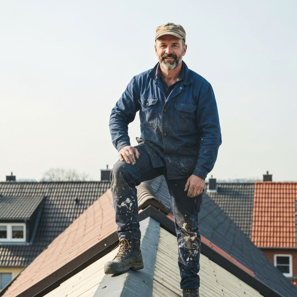 Zufriedener Handwerker 4